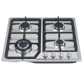 4 burner gas stove stainless steel gas cooker